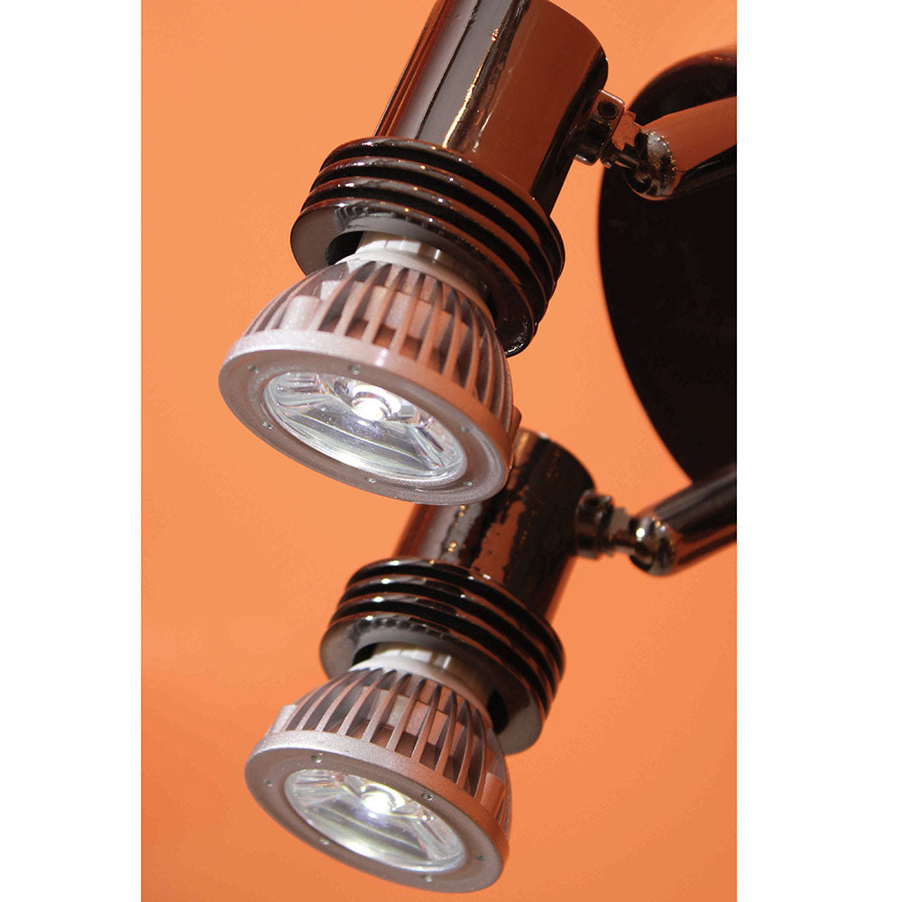 Eurolux S28GM New Mini Spot 2 Lights GU10 Gun Metal – view 2