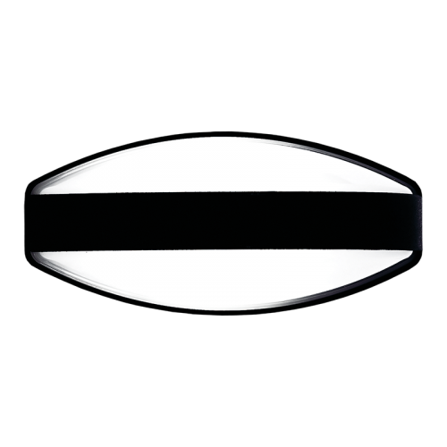 Bright Star BH112 Black ABS Plastic with Opal Polycarbonate Cover – main view