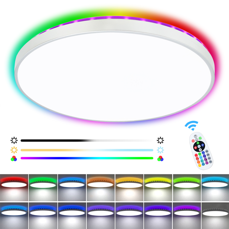 Bright Star CF471 Ceiling Fitting with RGB Back Lighting – main view