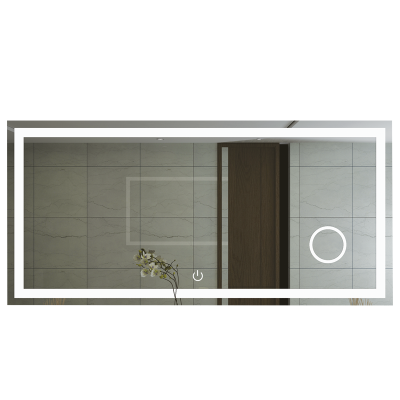 Bright Star ML052 Rectangular Mirror with On / Off Mirror Touch Switch – main view