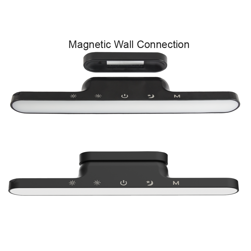 Bright Star TL682 Black Magnetic Rechargeable LED Table or Wall Lamp – main view