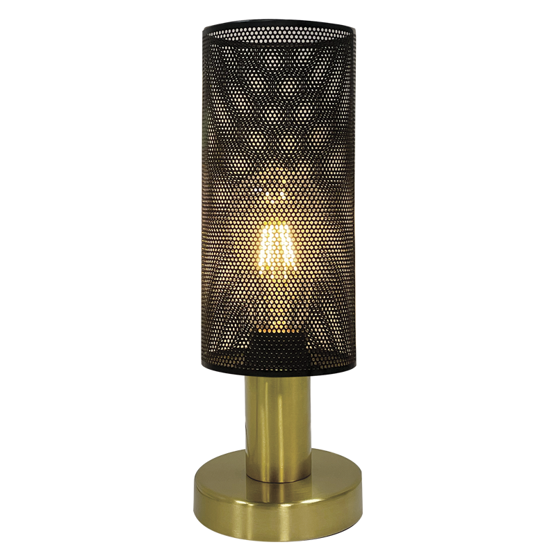 Bright Star TL704 Black And Gold Metal Table Lamp – main view