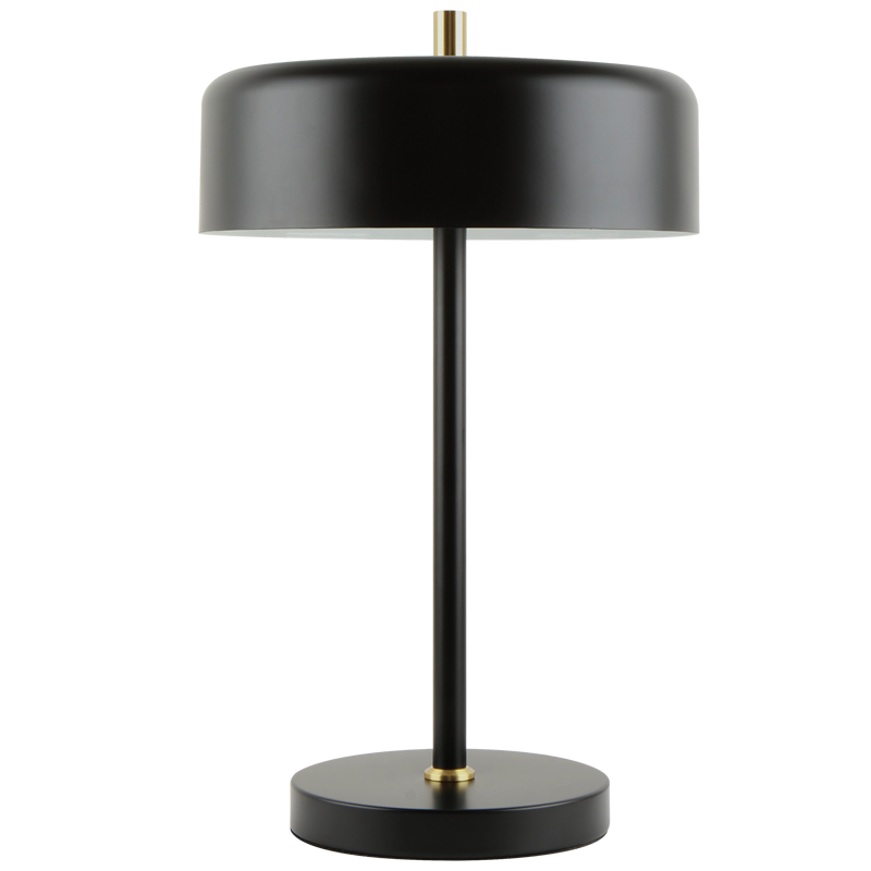 Bright Star TL849 Black Metal Table Lamp – main view