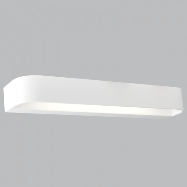 Bright Star WB178 White Aluminium and Acrylic Wall Light – main view