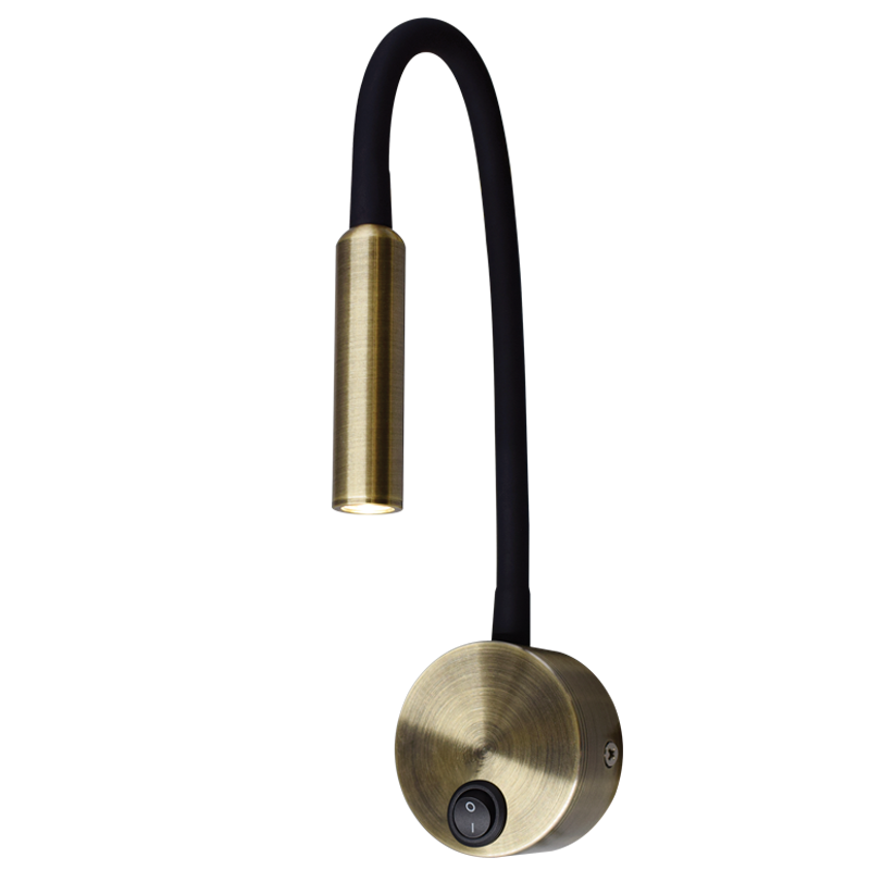 Bright Star WB218 Metal LED Wall Light with Flexible Rubber Arm – main view