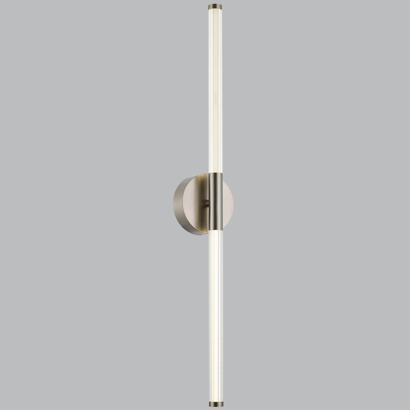 Bright Star WB224/2 Satin Chrome LED Wall Light – main view