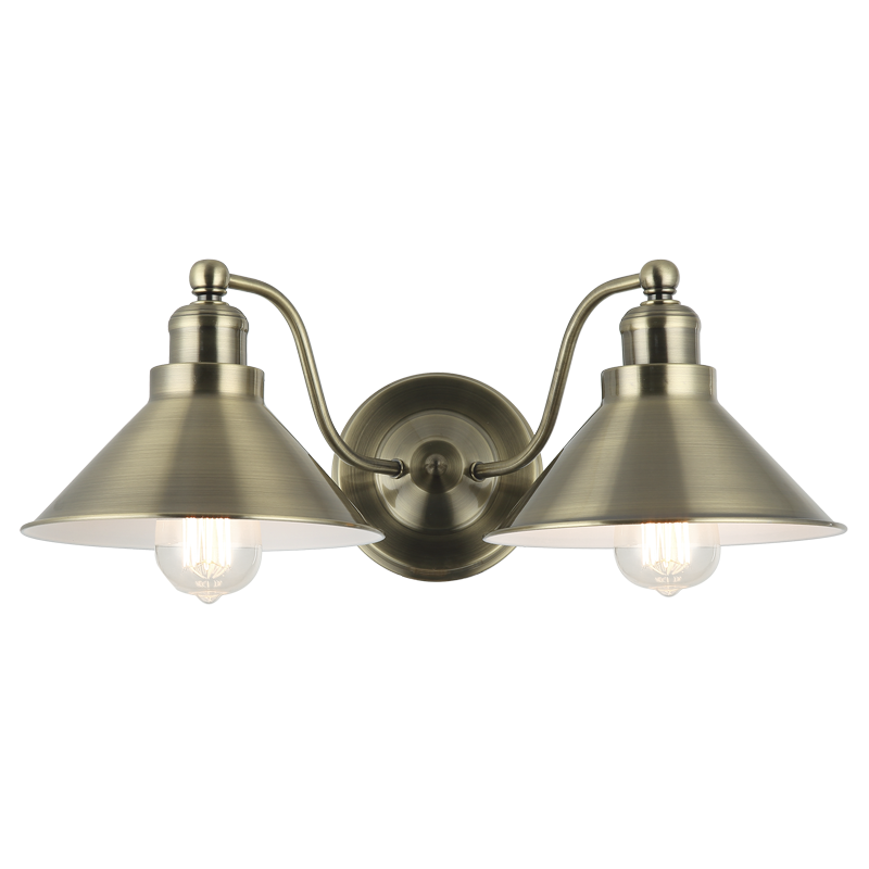 Bright Star WB397/2 Antique Brass Metal Wall Bracket – main view