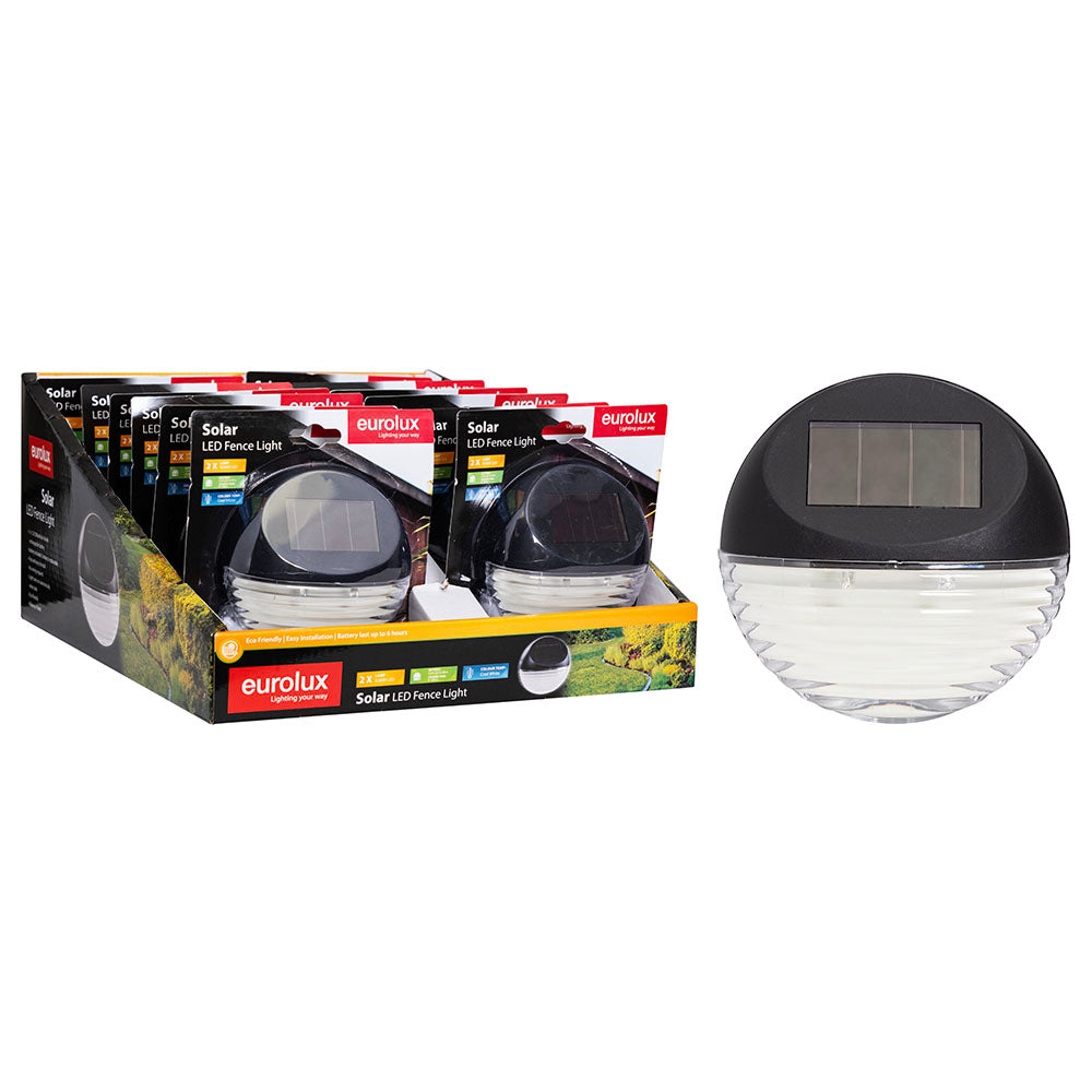 Eurolux O613 Solar Fence or Door Lock Light – main view