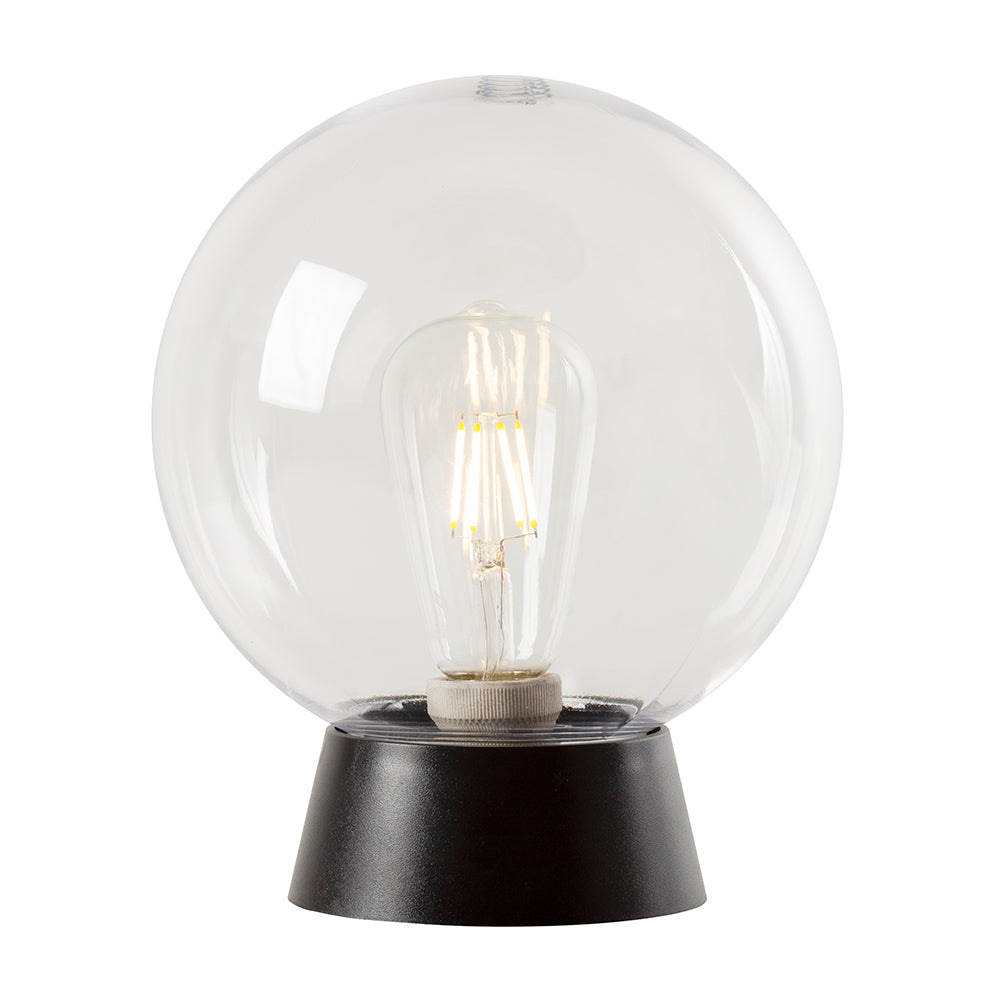 Eurolux O620CL Outdoor 200mm Bowl Fitting Surface Mount Clear E27 – main view