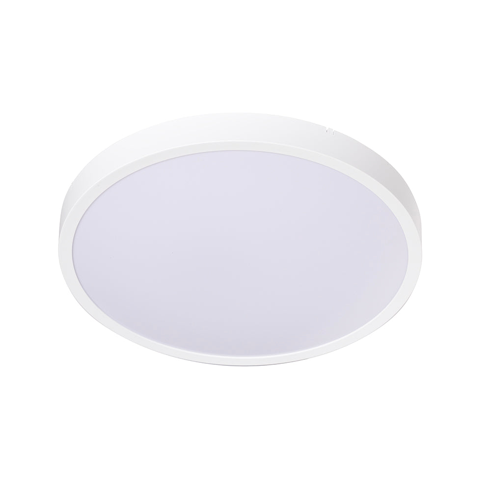 Eurolux Premium Round LED Ceiling Light 3CCT IP44 – White / 18W – 305mm