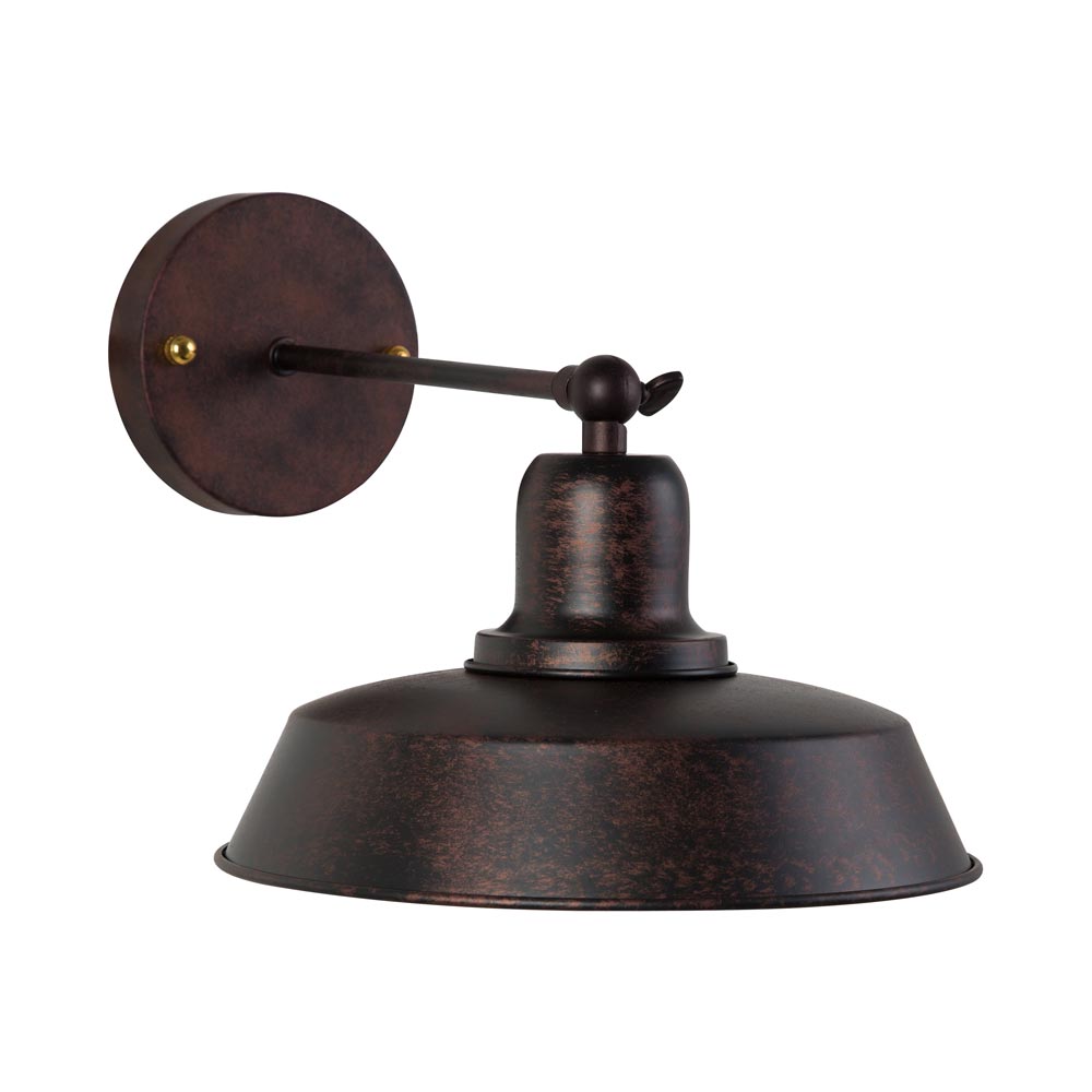 Eurolux W495ABR Wall Light Antique Brown – main view