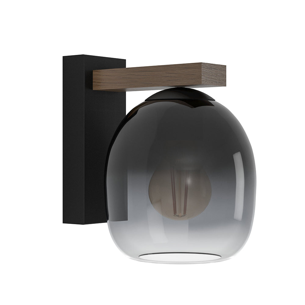 Eurolux W660 Filago Wall Light Black E27 1x40W – main view
