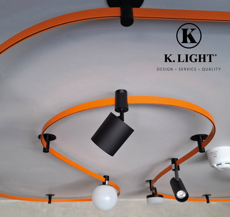 K.Light Black LED Bracket Track Light – view 3