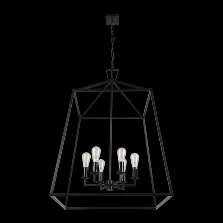 K.Light Black XL Inverted Pentagon Ranch Pendant – main view
