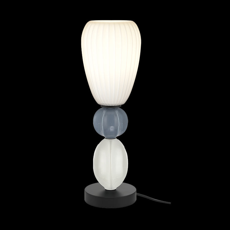 K.Light Ceramic Opal/Grey Table Lamp – main view