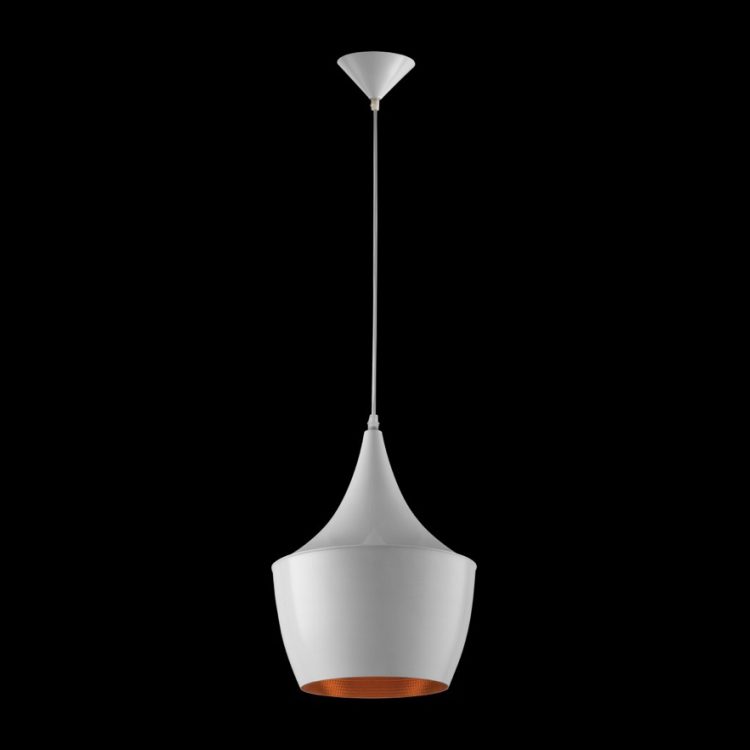 K.Light Crown Metal Pendant, Black & Gold – view 3