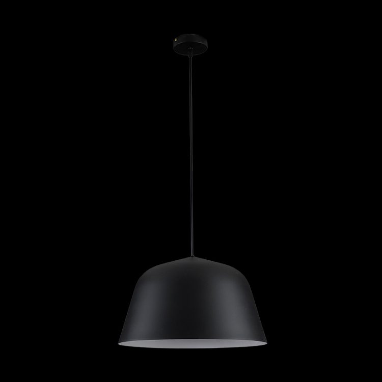 K.Light Cupcake Metal Pendant, Black – main view