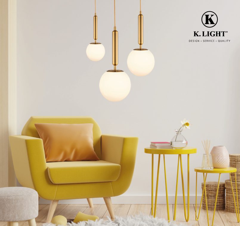 K.Light Fizz Pop 25cm Opal Glass Pendant – view 2