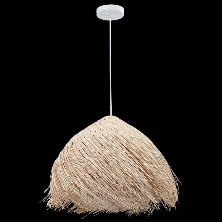 K.Light Hawaiian Rattan Pendant – main view