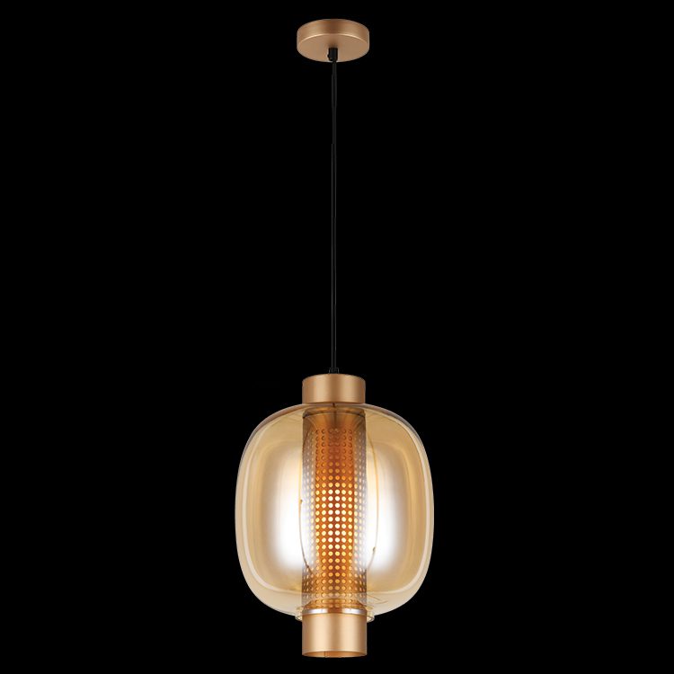 K.Light Large Chicago Glass Pendant – view 3