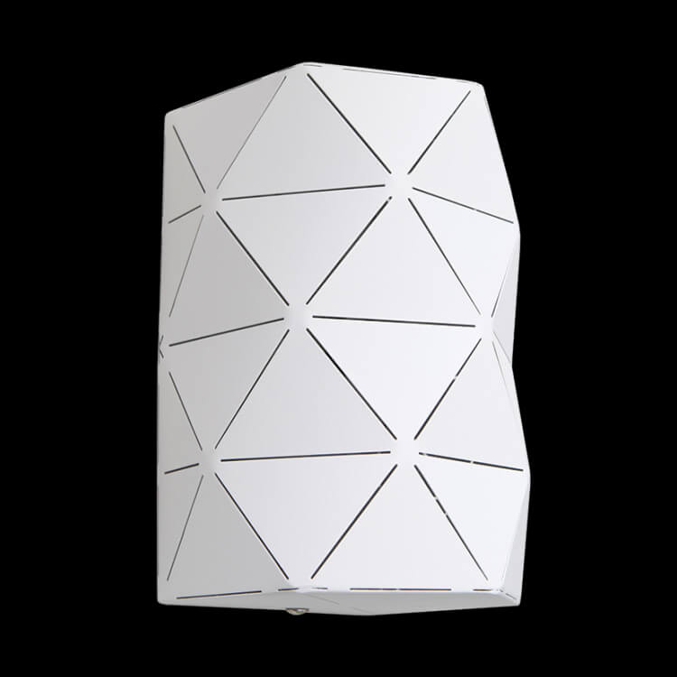 K.Light Laser Cut Metal Cylinder Black Wall Light – view 2