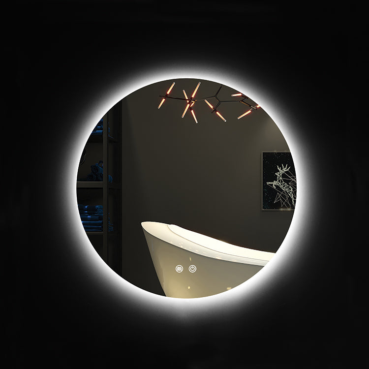 K.Light LED 59 cm Round Mirror – main view