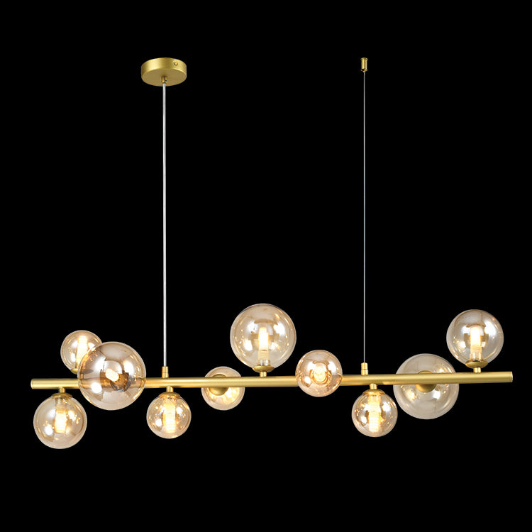 K.Light LED Large Horizontal Bubble Glass Pendant – view 3