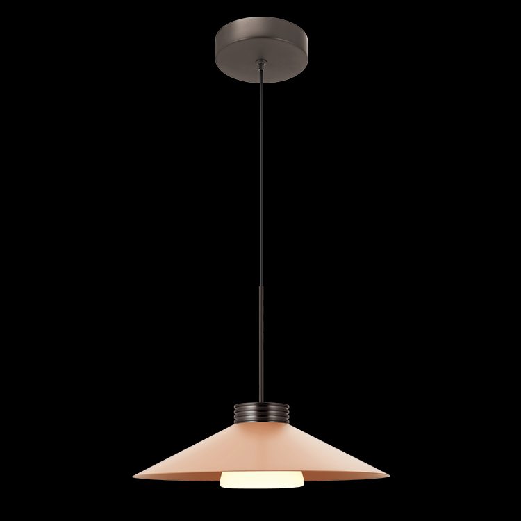 K.Light LED Medium Brick Metal Pendant – main view