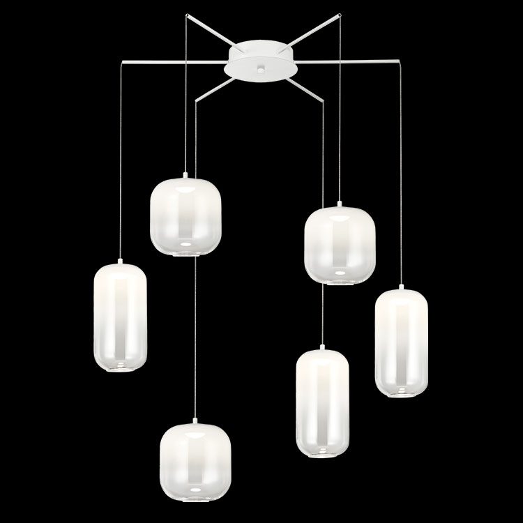 K.Light LED Misty Cluster Pendant Light – view 2