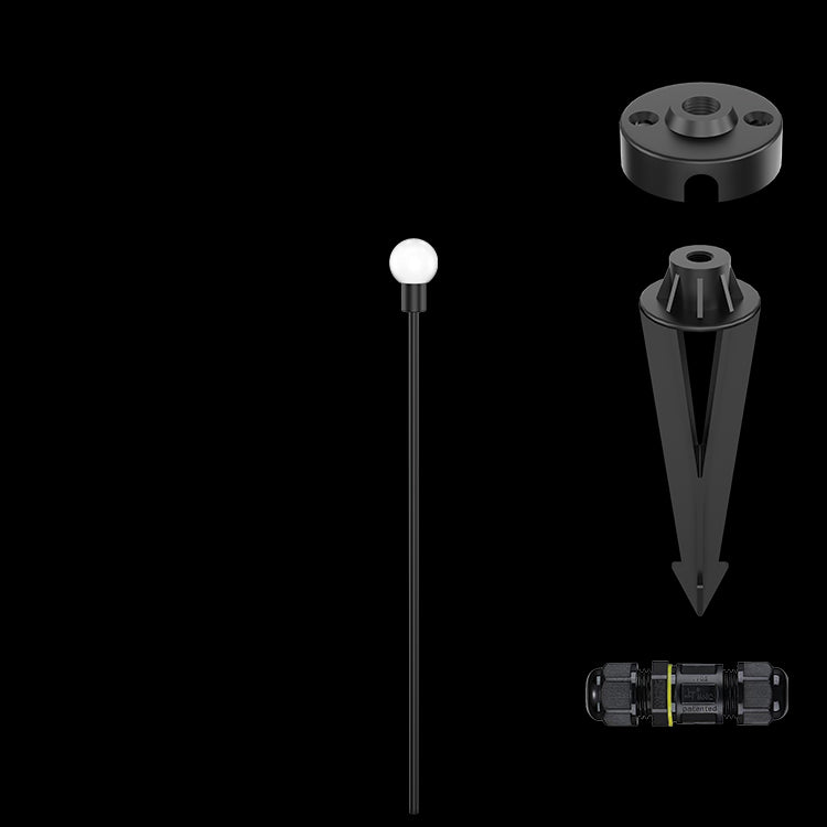 K.Light LED Opel White Ball 64cm Spike – main view