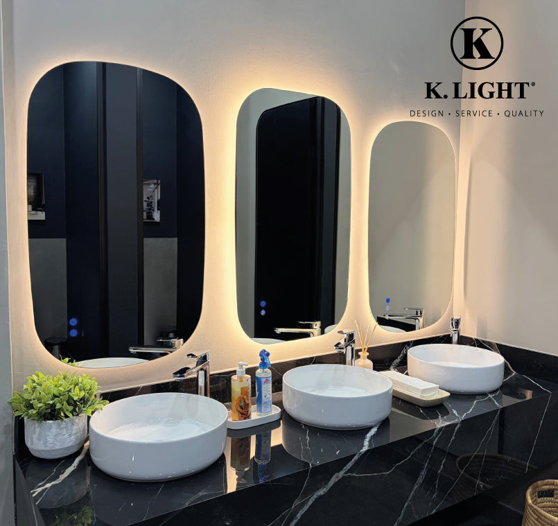 K.Light LED Rectangular Mirror – view 2