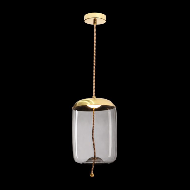 K.Light LED SMD Bee Hive Gold & Rope Pendant – view 2