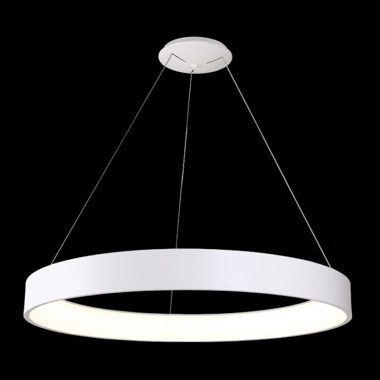 K.Light LED SMD Large White Round Pendant – main view