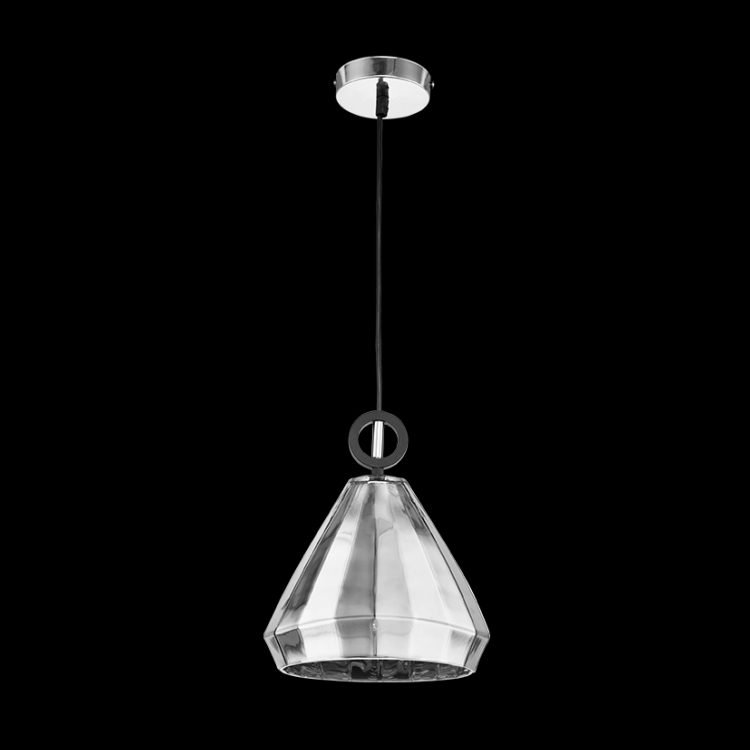 K.Light Medium Diamond Cut Glass Pendant – main view