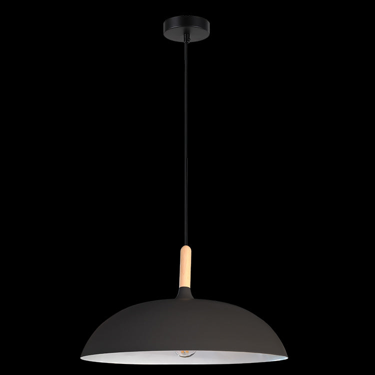 K.Light Metal & Wood Classic Pendant – main view