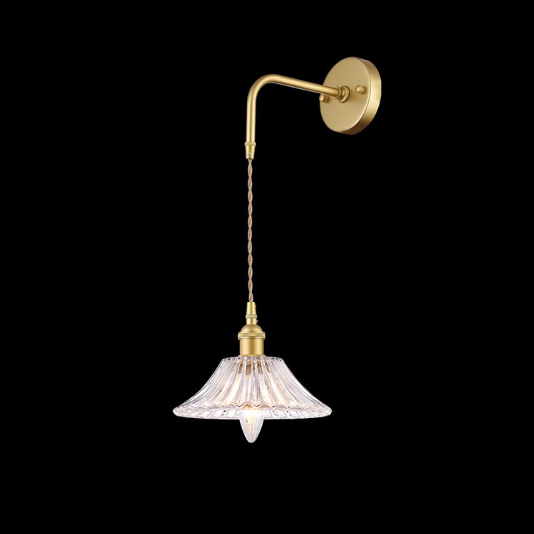 K.Light Vintage Cut Glass Wall Light 1 – main view