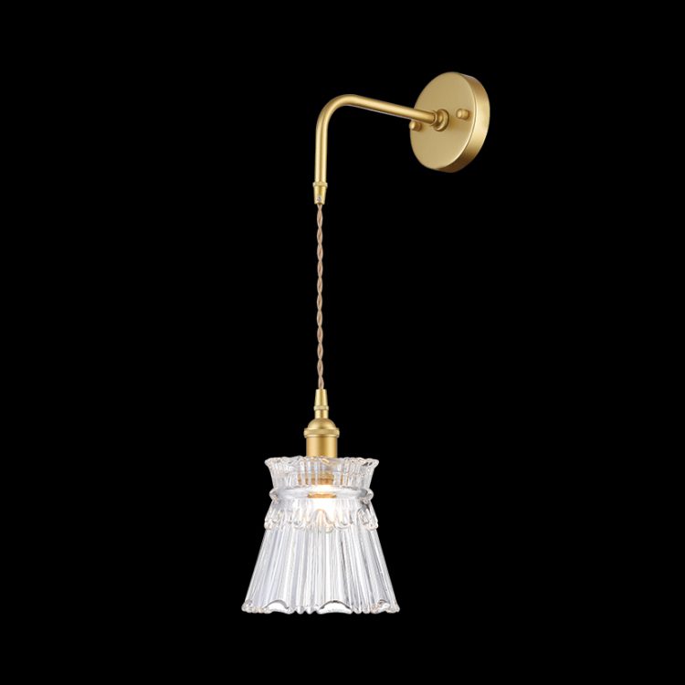 K.Light Vintage Cut Glass Wall Light 2 – main view