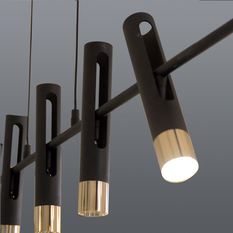 Spazio 1925 Black & Gold Pendant Light – view 2