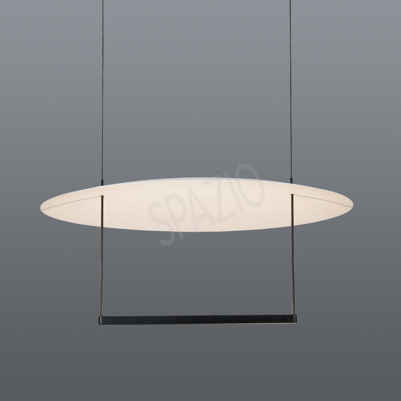 Spazio Aha Moment 600 Black & White Pendant Light – main view