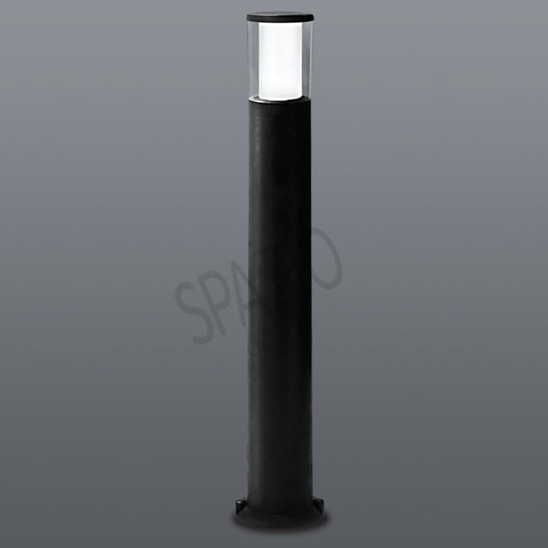 Spazio Carlo Bollard 800 3Ctc Black – main view