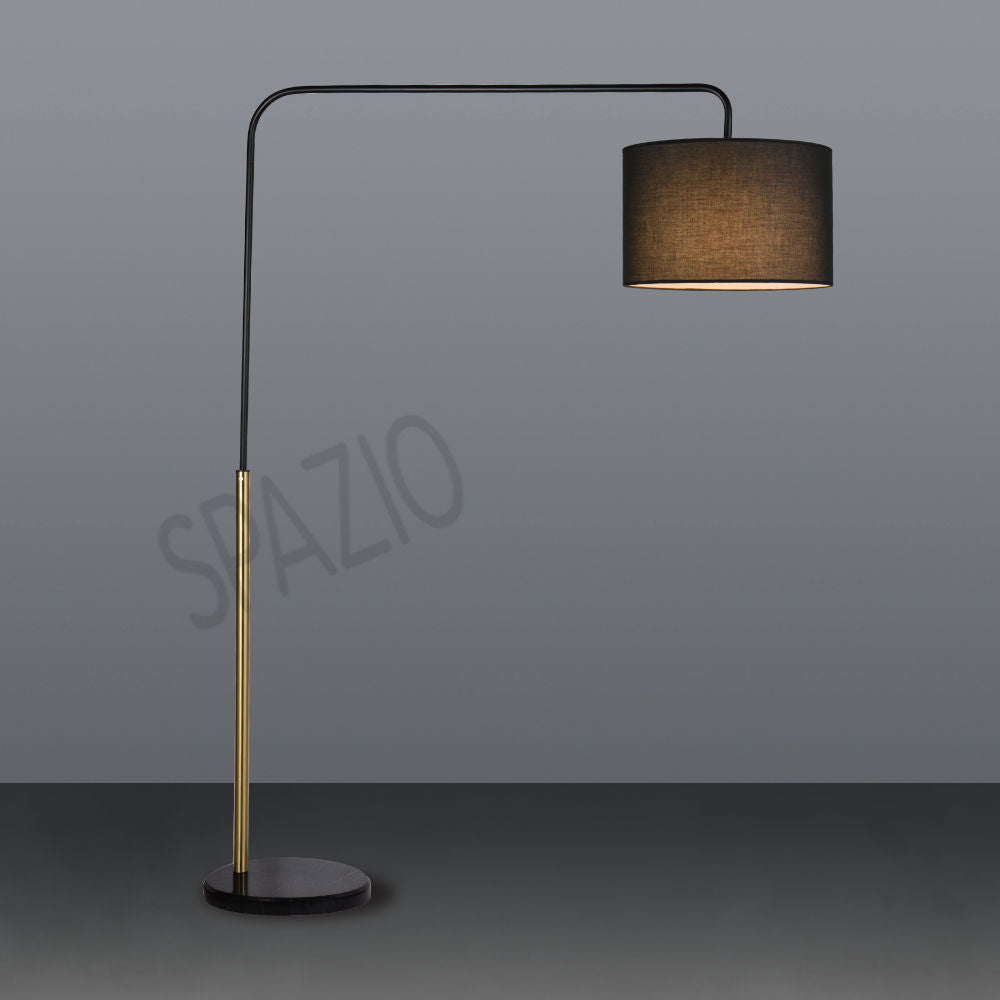 Spazio Class 1 Floor Black & Bronze Table Lamp – main view