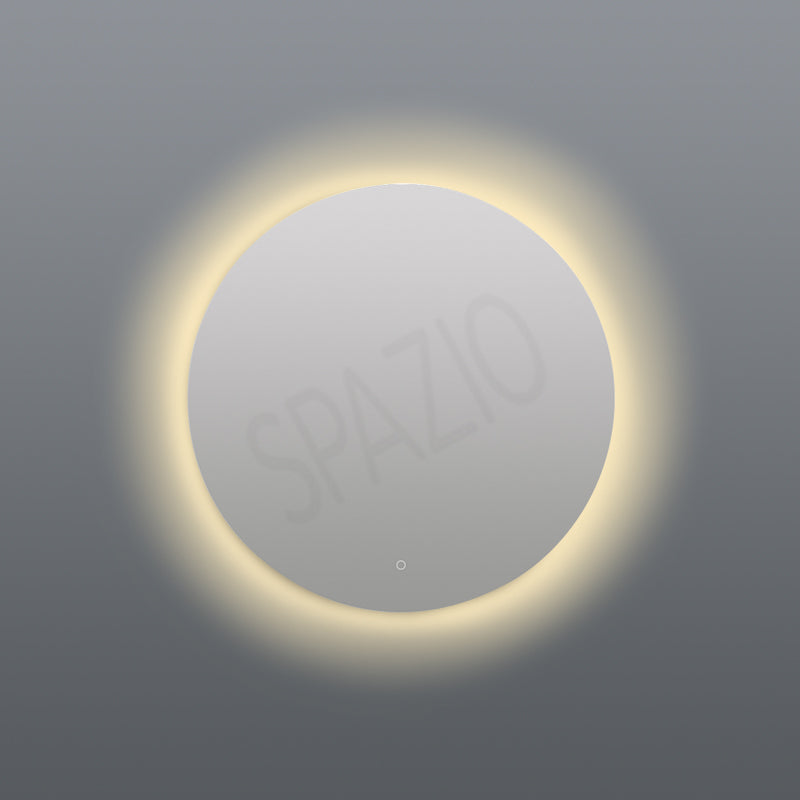 Spazio Como Small - Back Lit White Wall Light – main view