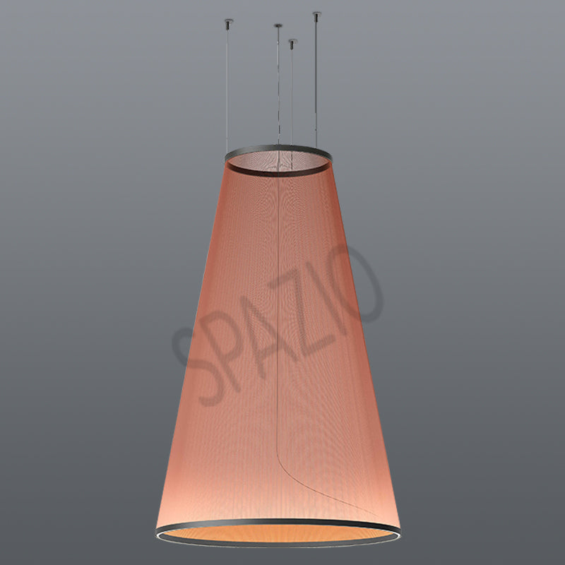 Spazio Cup Up Pendant Black / Red Coffee – main view