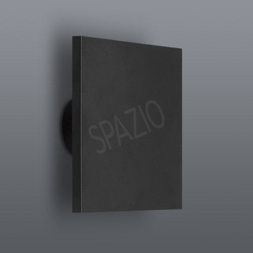 Spazio Focal Square Outdoor Ceiling Light – main view