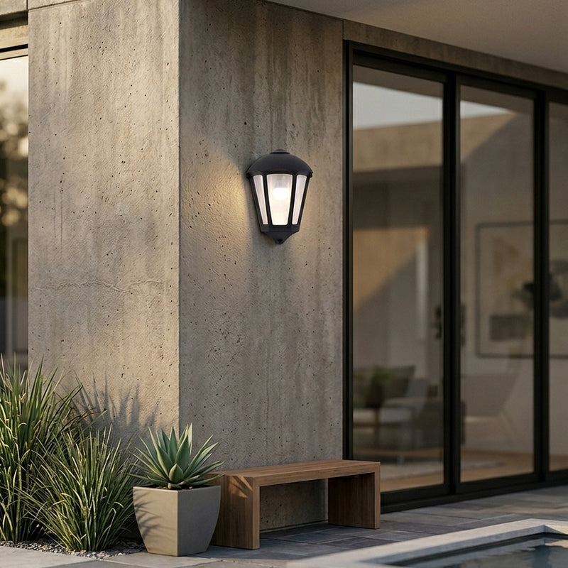 Spazio Giulio Black Outdoor Ceiling Light – view 2