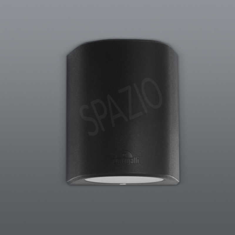 Spazio Marta 160 1 Light - 10W Black Outdoor Ceiling Light – view 2