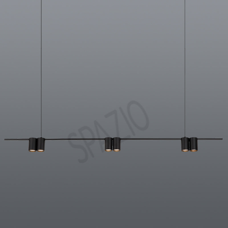 Spazio Occhio 6 Linear Pendant Light – main view
