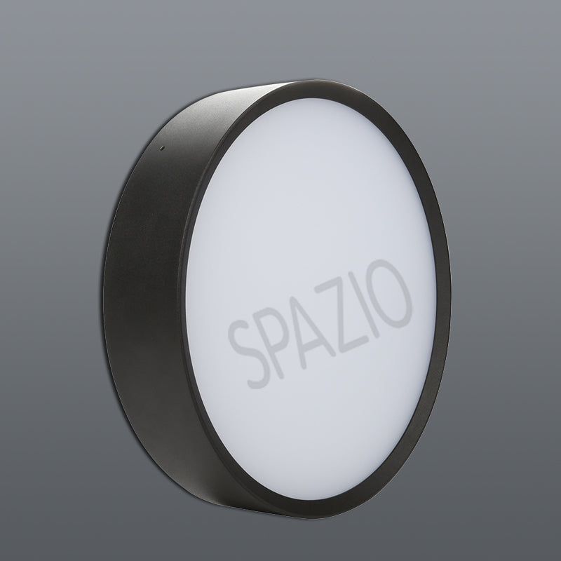 Spazio Only Black Outdoor Ceiling Light – main view