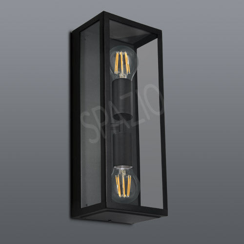 Spazio Rubik Long Wall Black – main view