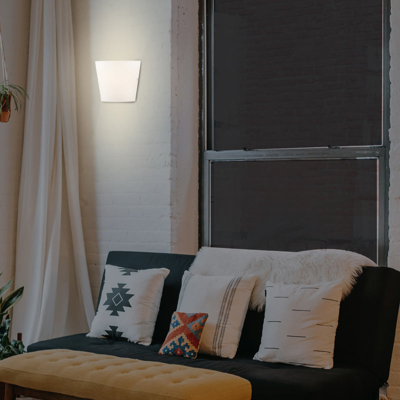 Spazio Serena White Wall Light – view 2
